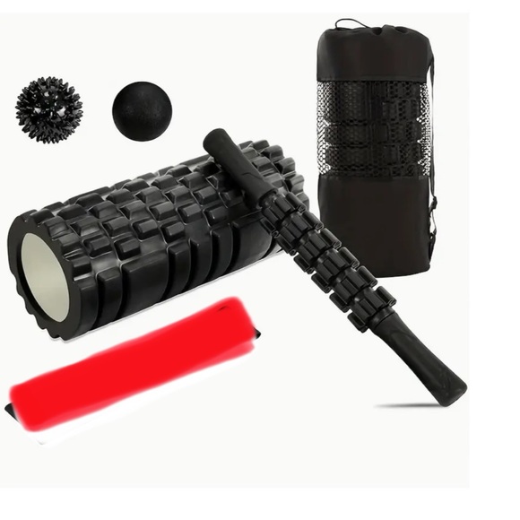 6 in 1 Foam Roller Massage Set. For Deep Tissue Muscle Massage - Picture 2 of 6
